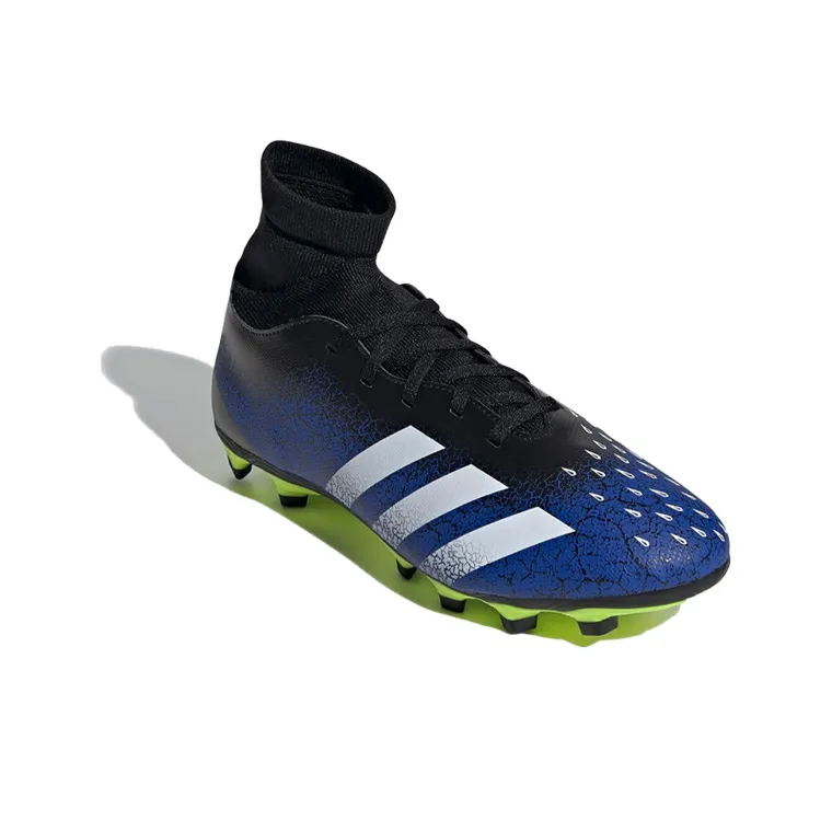 Adidas Predator Freak .4 Soccer Shoes Men Low-Top Blue/Black-2