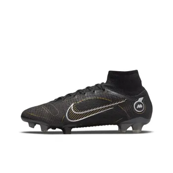 Nike Mercurial Superfly 8 Fg Black Metallic Silver Gold