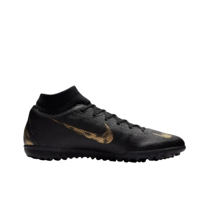 Nike Mercurial Superfly 6 Academy Tf ' Black Metallic Gold'-1