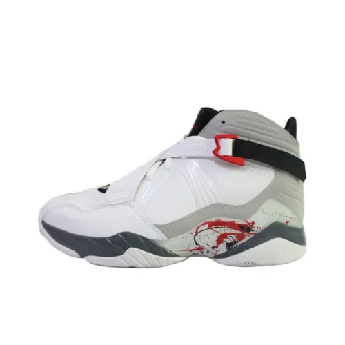 Air Jordan 8 Vintage Basketball Shoes Men Mid-Top White/Black