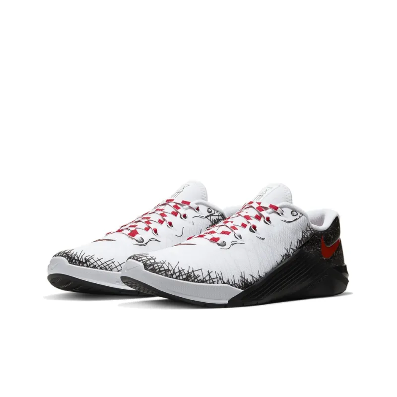 Nike Metcon 5 Amp Black White Red-2