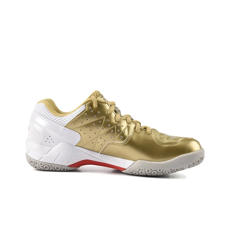 YONEX Power Cushion CFT Anti Slip Wear Resistant Breathable Lightweight Coverage Low Top Badminton Shoes Unisex Gold-1