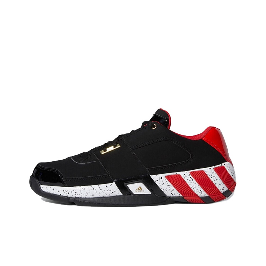 Adidas Regulat Vintage Basketball Shoes Men Low top Black Red POIZON