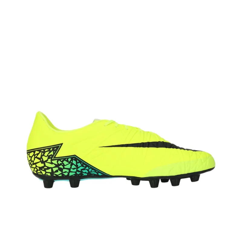 Nike Hypervenom Fatal 2 Hg Hard Ground Hard Court Soccer Cleats/Football Boot Green Black-1