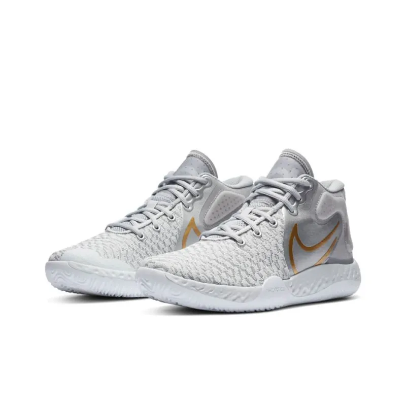Nike Kd Trey 5 Viii Metallic Silver Gold-2