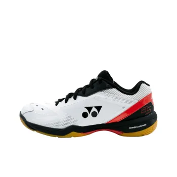YONEX Power Cushion Low Top Badminton Shoes Men's White Red