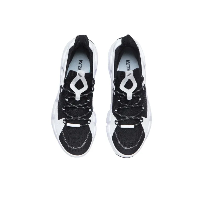 LINING Essence 2.3 Vintage Basketball Shoes Women's Low-Top Black/Standard White-3