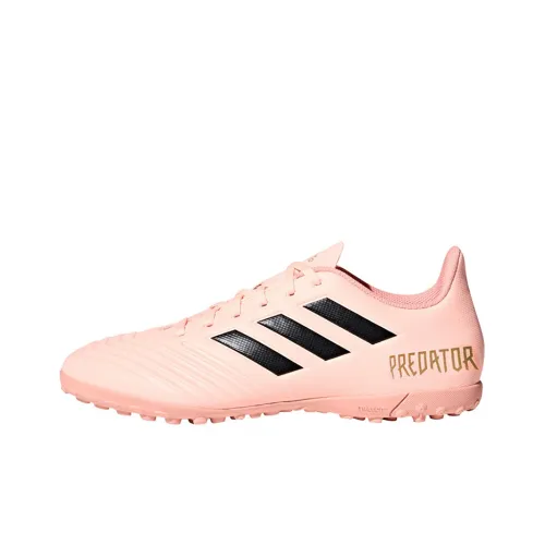 Adidas PREDATOR Series Soccer Shoes Men Low-Top Pink/Black