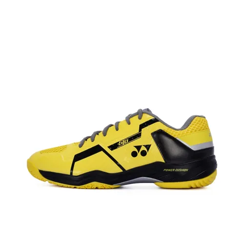 YONEX Power Cushion Badminton Shoes Unisex Low-Top Yellow/Black