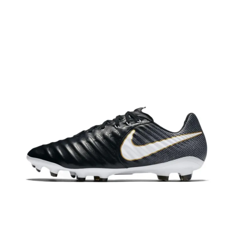 Nike TIEMPO LEGACY 3 Soccer Shoes Men Low-Top Black/Yellow/White-0