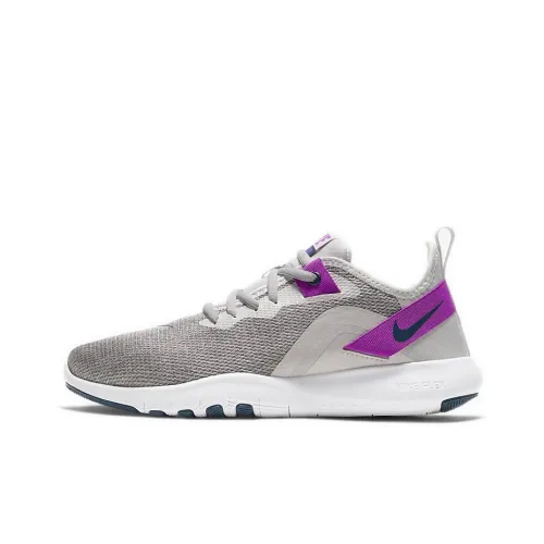 Nike Flex Trainer 7 Training Shoes Women's Low-Top Gray Purple