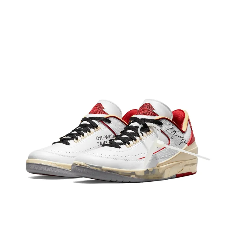 Jordan 2 Retro Low Sp Off White White Red-2