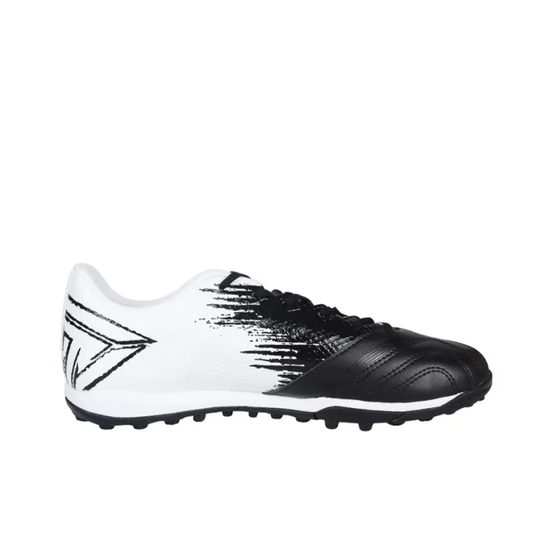 LiNing Cushioning Anti-Slip And Wear-Resistant Soccer Shoes Men's Black White-1