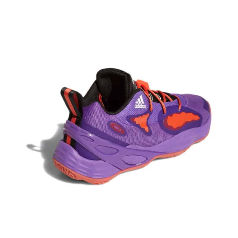 Adidas Exhibit A Low Top Vintage Basketball Shoes Men's Fuchsia-3