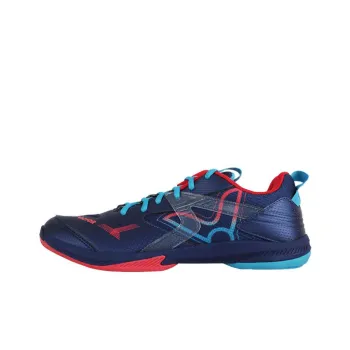 VICTOR Cushioning Anti-Slip And Wear-Resistant Breathable Coverage Low-Top Badminton Shoes Unisex Dark Blue