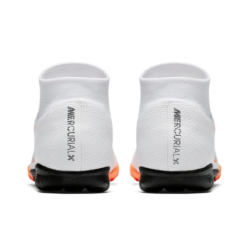 Nike Mercurial SuperflyX 6 Academy Tf 'White Metallic Cool Grey'-4