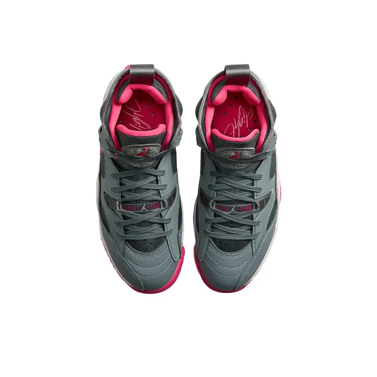 JORDAN Jumpman Two Trey 'Cool Grey Hyper Pink' Women's-3