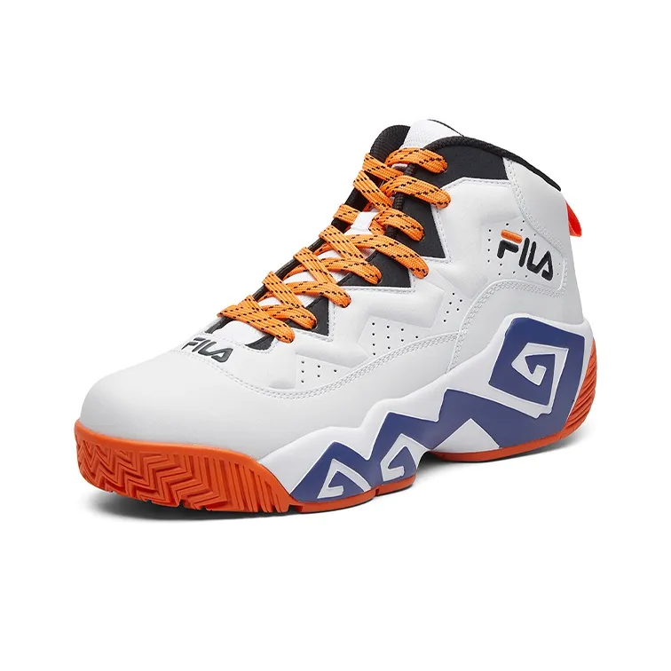 FILA Mb 1 High Baeketball Shoes Black/White-1