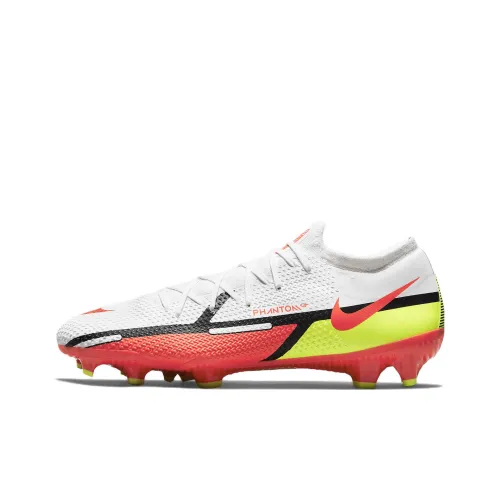 Nike Phantom GT Soccer Shoes Men Low-Top White/Orange