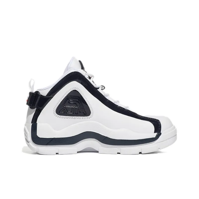 FILA Unisex High Top White/Blue-1