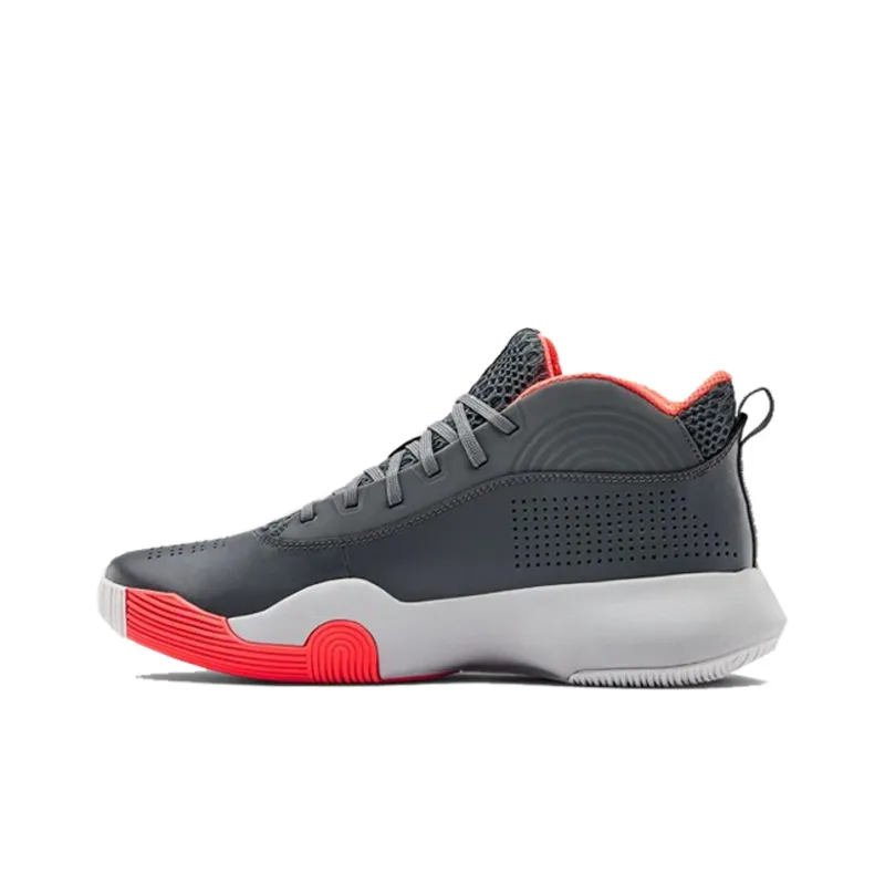 Under Armour Lockdown 4 Grey/Red-0