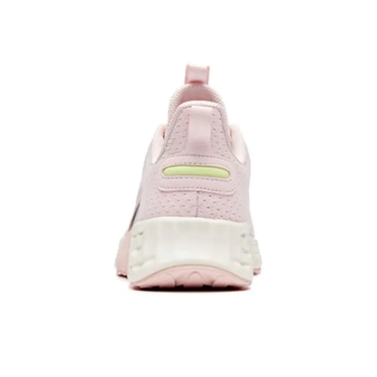 Anta Variety Training Collection Anti Slip Wear Resistant Low Top Training Shoes Women's Pink White-3