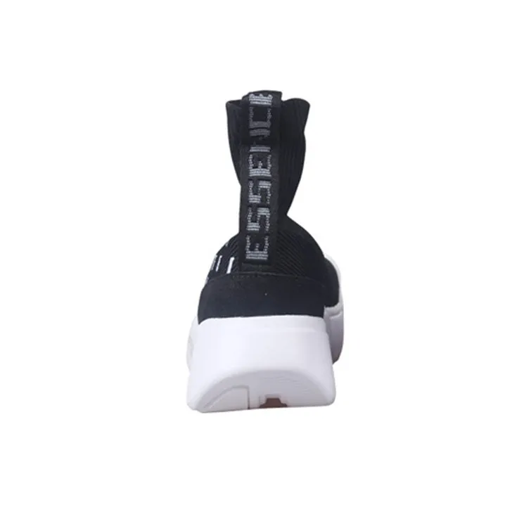 LiNing Essence 2 Way Of Wade Cushioned Slip Resistant High Top Vintage Basketball Shoes Men's Black White-3