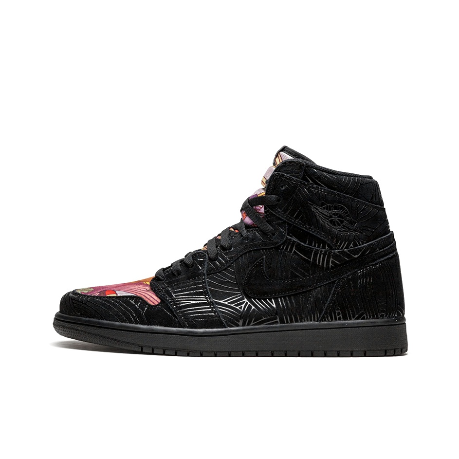 Jordan 1 Retro High Strap Black Anthracite POIZON