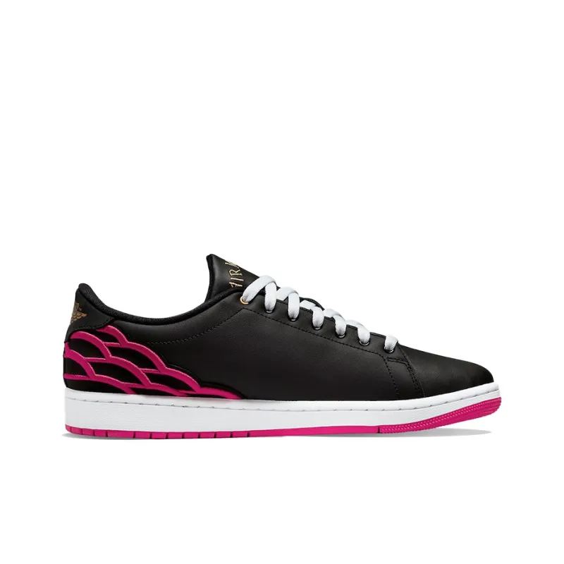 Jordan 1 Centre Court Black Pink White Women's-1