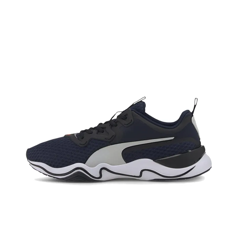 PUMA Zone Xt Cushioned Wear-Resistant Breathable Low-Top Training Shoes Men's Blue Gray-0