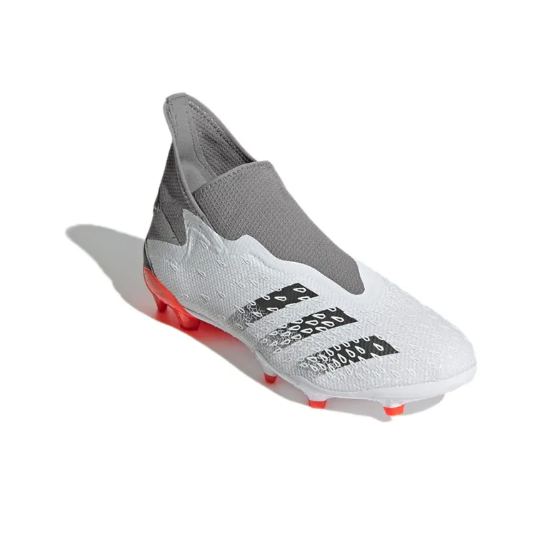 Adidas Predator Freak.3 Laceless Fg 'Demonscale White Solar Red'-2