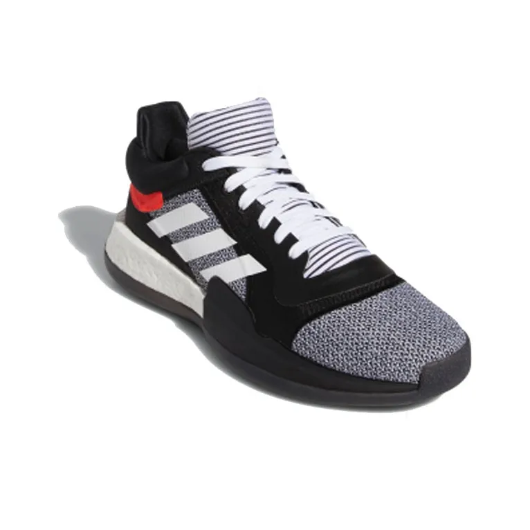 Adidas Marquee Boost Low Core Black Cloud White-2