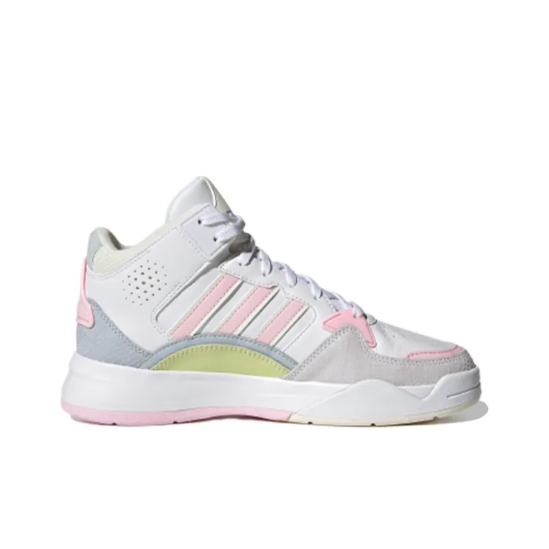 Adidas Neo 5th Quarter 'White Pink Yellow' Women's-1