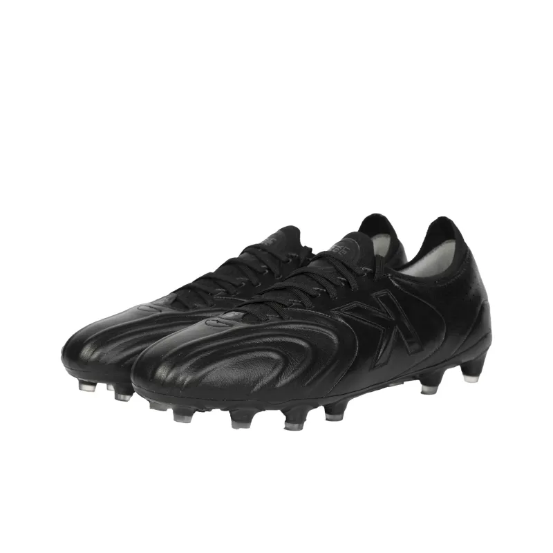 KELME Holy Grail Series FG Firm Ground Slip Resistant, Abrasion Resistant, Breathable Soccer Shoes Unisex Black-2