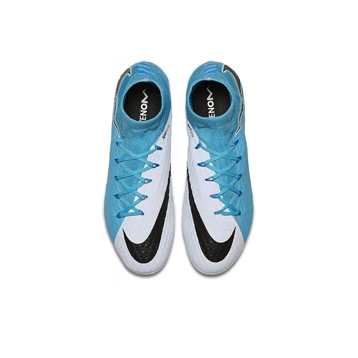 Nike Hypervenom Phantom 3 Soccer Shoes Men Mid-Top Blue/Gray-3