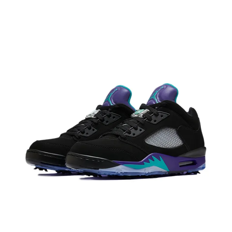 Jordan 5 Retro Low Golf Black Grape-2