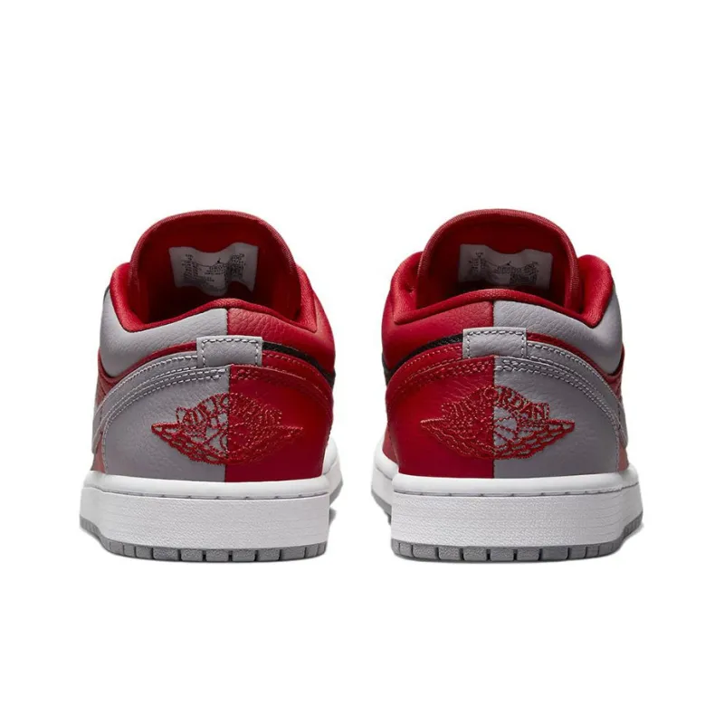 Jordan 1 Low Se Homage Split Gym Red Cement Grey Women's-4