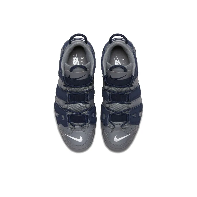 Nike Air More Uptempo Cool Grey Midnight Navy-3