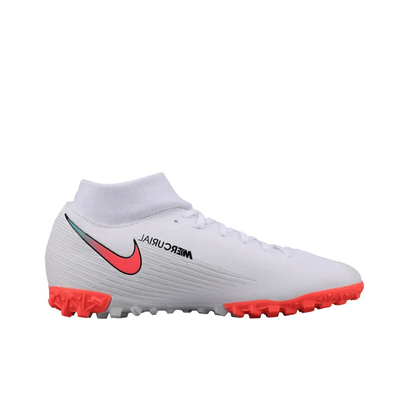 Nike Mercurial Superfly 7 Academy Tf White Crimson Jade-1