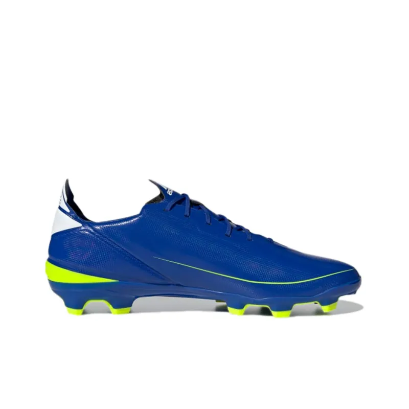 Adidas Gamemode FG Rubber Long Studs Slip Resistant Soccer Shoes Men's Blue Yellow-1