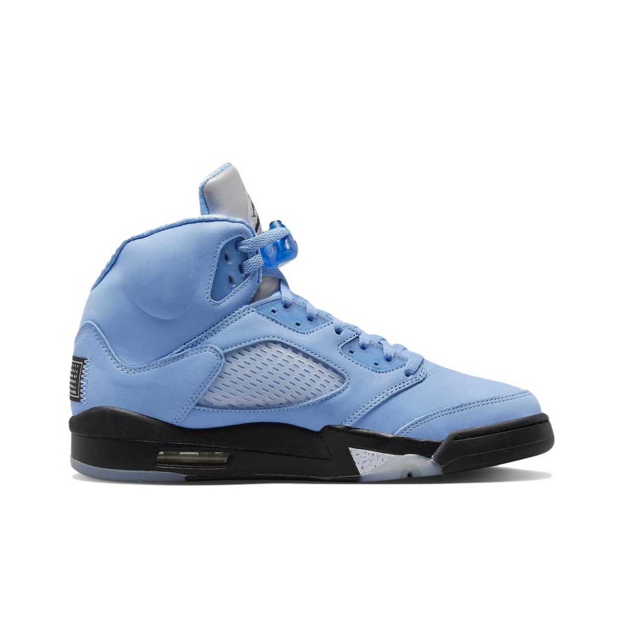 JORDAN 5 Retro Unc University Blue POIZON