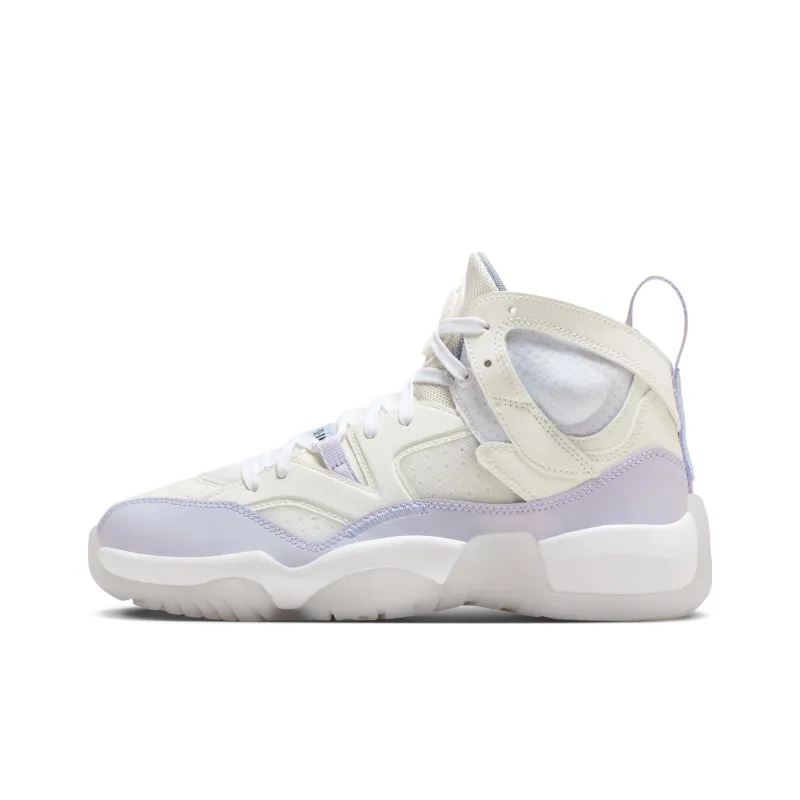 Jordan Jumpman Two Trey White Lavender Purple Women's-0