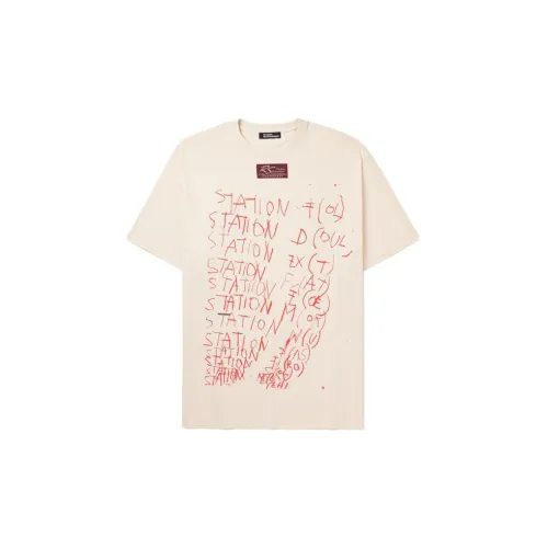 RAF SIMONS T-Shirts Men Light Yellow