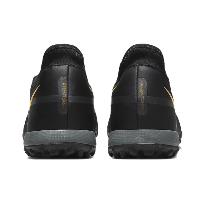 Nike Phantom GT2 Academy Df Tf 'Black Metallic Dark Grey'-4