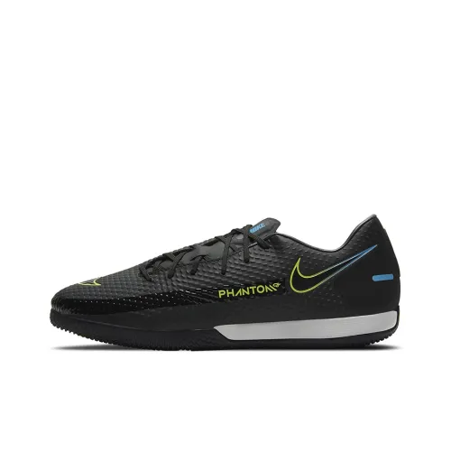 Nike Phantom GT Soccer Shoes Unisex Low-Top Black/Yellow/Blue