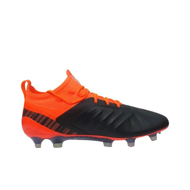 PUMA One 5.1 FG/AG 'Black Energy Red'-1