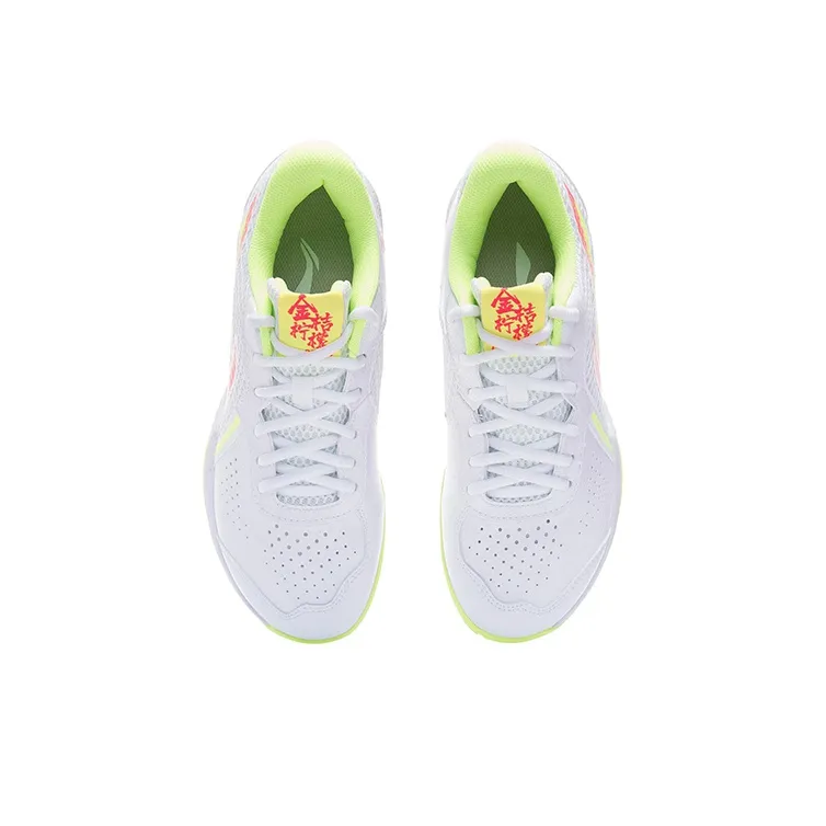 LiNing Thunder Series Lite Low Top Badminton Shoes Unisex Golden Tangerine Lemon-3