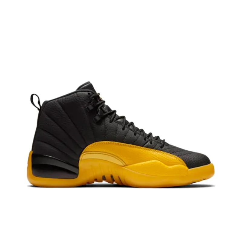 Jordan 12 Retro Black University Gold-1