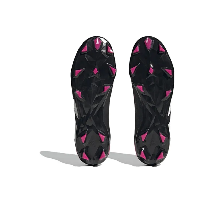 Adidas Predator Accuracy.3 Low Fg Core Black Cloud White Team Shock Pink-5