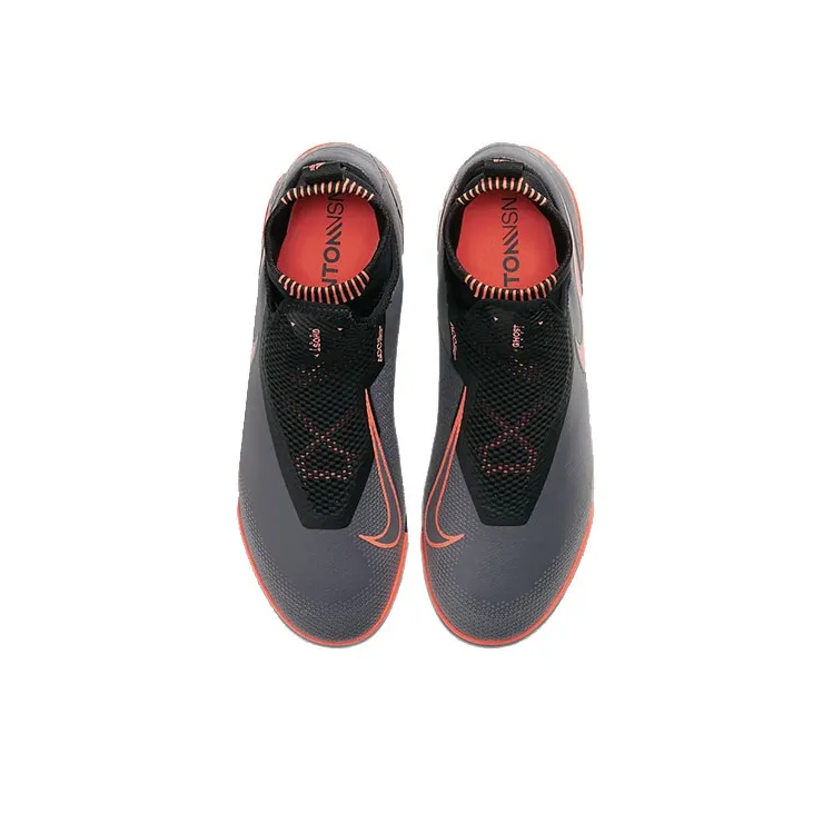 Nike Phantom Vision React Pro Df Tf 'Grey Orange'-3